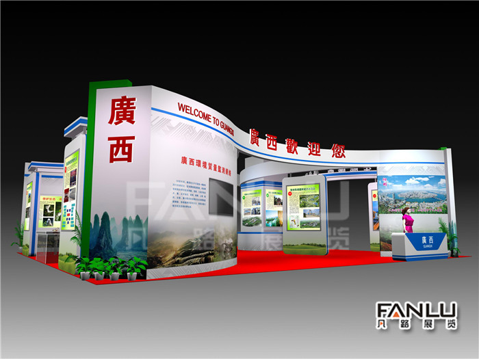 展臺搭建設(shè)計掌握這幾個原則，展會的空間感和時尚感都很棒！