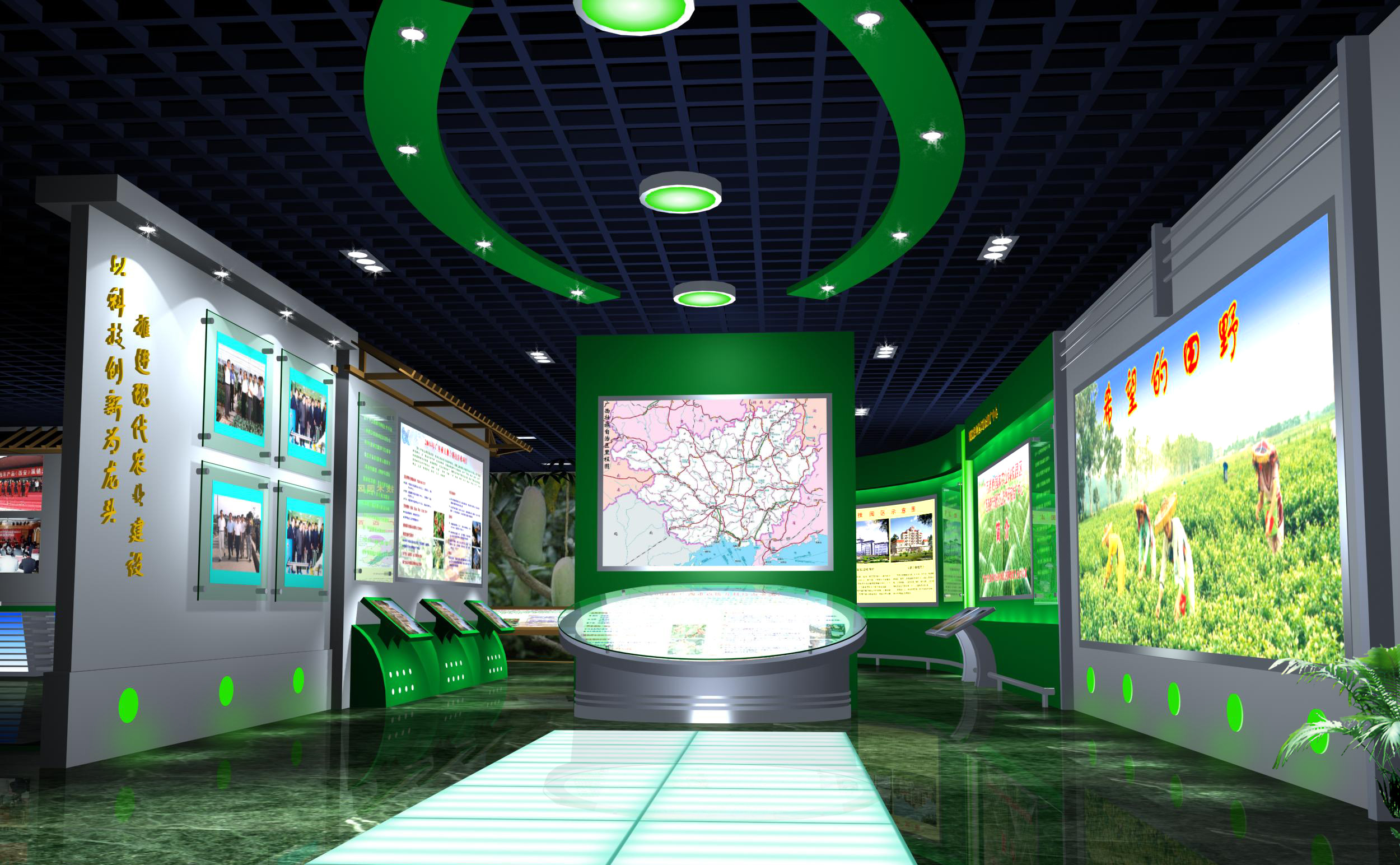 廣西展覽公司淺析展廳設(shè)計(jì)的施工過程