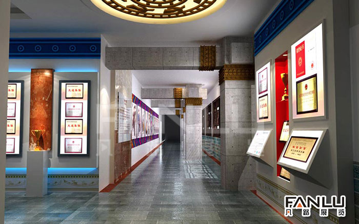 分享一個(gè)黨建文化展廳應(yīng)該如何布局？