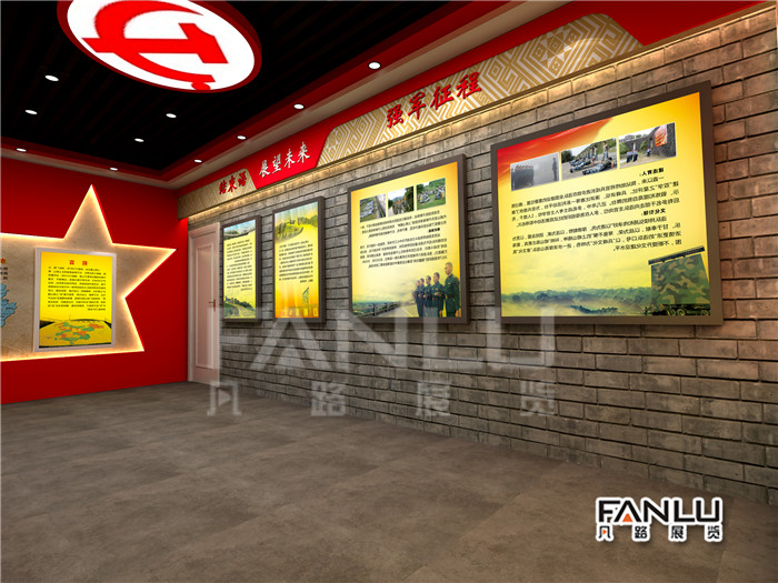 廣西某連隊(duì)展廳