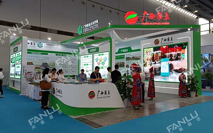 廣西農(nóng)墾展位設(shè)計(jì)搭建，農(nóng)業(yè)展