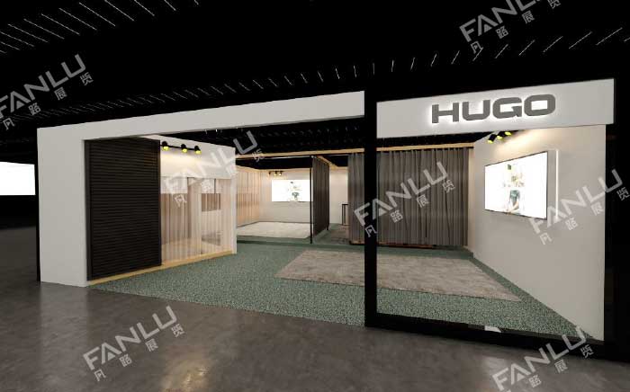 越南家具展HUGO展臺搭建