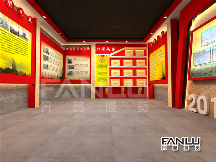 部隊(duì)展廳設(shè)計(jì)