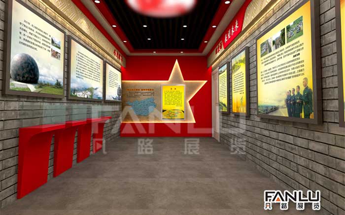 百色靖西部隊(duì)展廳