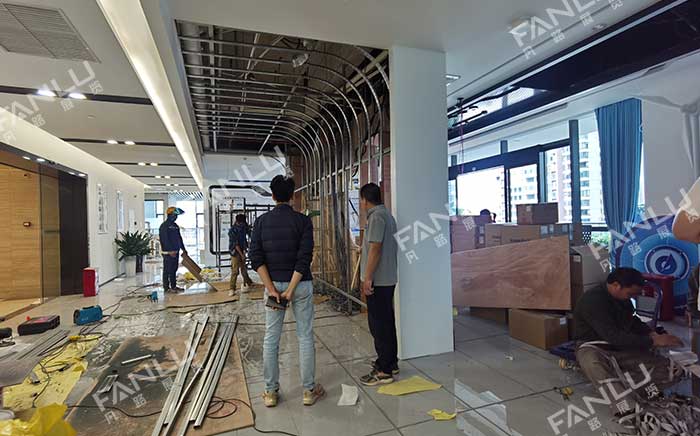 企業(yè)展廳裝修